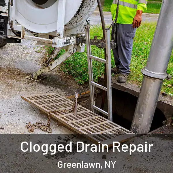  Clogged Drain Repair Greenlawn, NY
