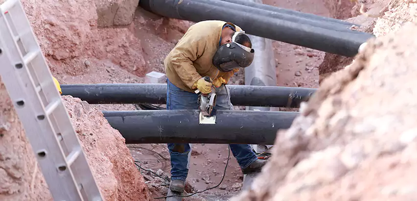 Water Line Replacement in Greenlawn