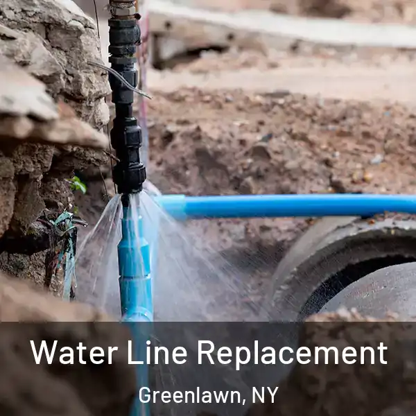  Water Line Replacement Greenlawn, NY